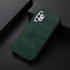 Coque Luxe Cuir Housse Etui B06H pour Samsung Galaxy A32 5G Vert