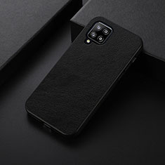 Coque Luxe Cuir Housse Etui B06H pour Samsung Galaxy A42 5G Noir