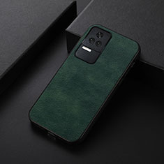 Coque Luxe Cuir Housse Etui B06H pour Xiaomi Redmi K40S 5G Vert