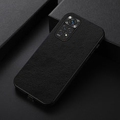 Coque Luxe Cuir Housse Etui B06H pour Xiaomi Redmi Note 11 4G (2022) Noir