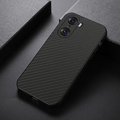 Coque Luxe Cuir Housse Etui B07H pour Huawei Honor 60 Pro 5G Noir