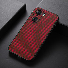 Coque Luxe Cuir Housse Etui B07H pour Huawei Honor 60 Pro 5G Rouge