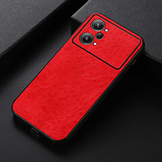 Coque Luxe Cuir Housse Etui B07H pour Oppo K10 Pro 5G Rouge