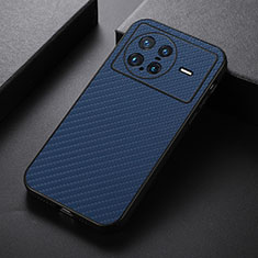 Coque Luxe Cuir Housse Etui B07H pour Vivo X Note Bleu