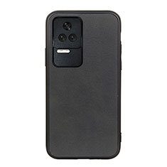 Coque Luxe Cuir Housse Etui B08H pour Xiaomi Redmi K50 5G Noir