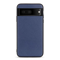 Coque Luxe Cuir Housse Etui B10H pour Google Pixel 7 5G Bleu