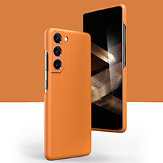 Coque Luxe Cuir Housse Etui C04 pour Samsung Galaxy S24 5G Orange