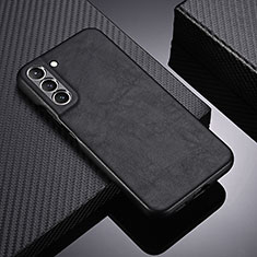 Coque Luxe Cuir Housse Etui C06 pour Samsung Galaxy S21 FE 5G Noir