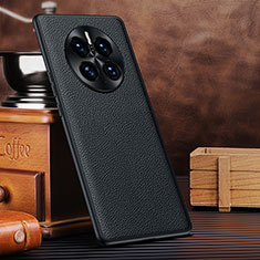 Coque Luxe Cuir Housse Etui DL1 pour Huawei Mate 50 Pro Noir