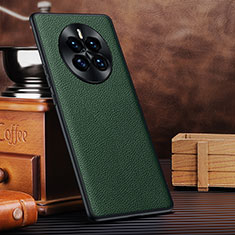 Coque Luxe Cuir Housse Etui DL1 pour Huawei Mate 50 Vert