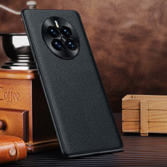 Coque Luxe Cuir Housse Etui DL1 pour Huawei Mate 50E Noir