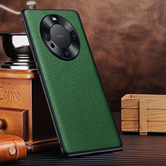 Coque Luxe Cuir Housse Etui DL1 pour Huawei Mate 60 Pro+ Plus Vert