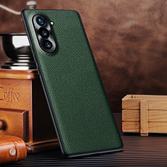 Coque Luxe Cuir Housse Etui DL1 pour Huawei Nova 10 Vert