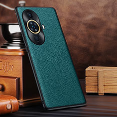 Coque Luxe Cuir Housse Etui DL1 pour Huawei Nova 11 Cyan