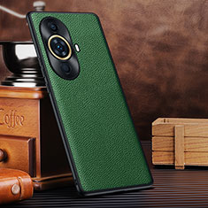 Coque Luxe Cuir Housse Etui DL1 pour Huawei Nova 11 Ultra Vert