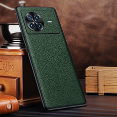 Coque Luxe Cuir Housse Etui DL1 pour Vivo X Note Vert