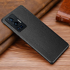 Coque Luxe Cuir Housse Etui DL1 pour Vivo X70 Pro 5G Noir