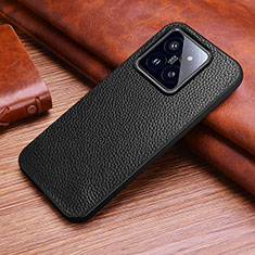 Coque Luxe Cuir Housse Etui DL1 pour Xiaomi Mi 14 Pro 5G Noir