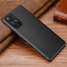 Coque Luxe Cuir Housse Etui DL1 pour Xiaomi Redmi Note 11S 5G Noir