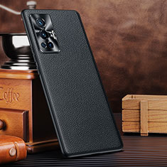 Coque Luxe Cuir Housse Etui DL2 pour Vivo X70 Pro 5G Noir