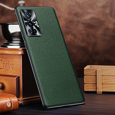 Coque Luxe Cuir Housse Etui DL2 pour Vivo X70 Pro 5G Vert