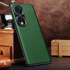 Coque Luxe Cuir Housse Etui DL3 pour Huawei Honor 80 Pro Flat 5G Vert