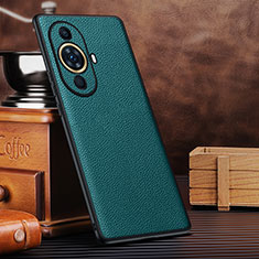 Coque Luxe Cuir Housse Etui DL3 pour Huawei Nova 11 Cyan