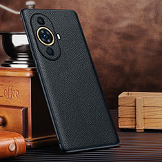 Coque Luxe Cuir Housse Etui DL3 pour Huawei Nova 11 Noir