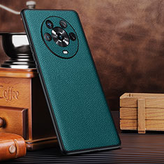 Coque Luxe Cuir Housse Etui DL4 pour Huawei Honor Magic4 5G Vert