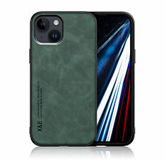Coque Luxe Cuir Housse Etui DY1 pour Apple iPhone 14 Vert