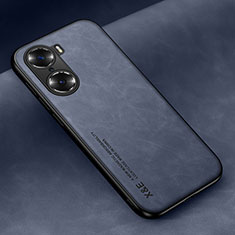 Coque Luxe Cuir Housse Etui DY1 pour Huawei Honor 60 Pro 5G Bleu