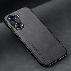 Coque Luxe Cuir Housse Etui DY1 pour Huawei Honor 60 Pro 5G Noir