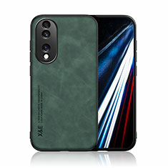 Coque Luxe Cuir Housse Etui DY1 pour Huawei Honor 70 5G Vert