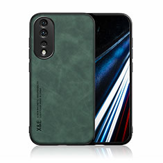 Coque Luxe Cuir Housse Etui DY1 pour Huawei Honor 80 Pro Flat 5G Vert