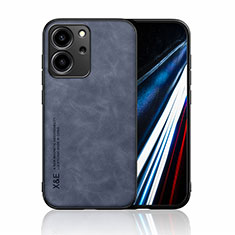 Coque Luxe Cuir Housse Etui DY1 pour Huawei Honor 80 SE 5G Bleu