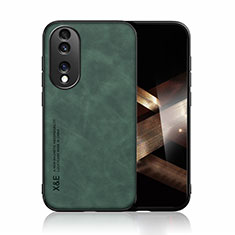 Coque Luxe Cuir Housse Etui DY1 pour Huawei Honor X7b Vert