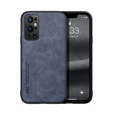 Coque Luxe Cuir Housse Etui DY1 pour OnePlus 9 Pro 5G Bleu