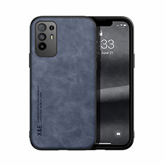 Coque Luxe Cuir Housse Etui DY1 pour Oppo A94 5G Bleu