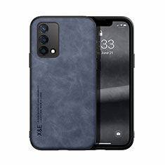 Coque Luxe Cuir Housse Etui DY1 pour Oppo A95 4G Bleu