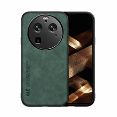 Coque Luxe Cuir Housse Etui DY1 pour Oppo Find X6 Pro 5G Vert