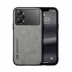 Coque Luxe Cuir Housse Etui DY1 pour Oppo K10 Pro 5G Gris