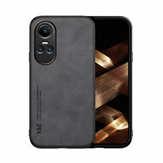 Coque Luxe Cuir Housse Etui DY1 pour Oppo Reno10 5G Noir