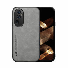 Coque Luxe Cuir Housse Etui DY1 pour Oppo Reno10 Pro+ Plus 5G Gris