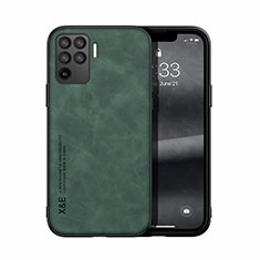 Coque Luxe Cuir Housse Etui DY1 pour Oppo Reno5 F Vert