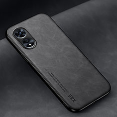 Coque Luxe Cuir Housse Etui DY1 pour Oppo Reno8 T 5G Noir