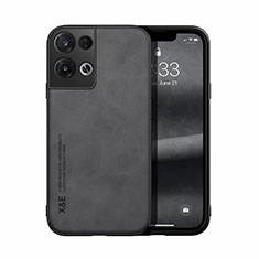 Coque Luxe Cuir Housse Etui DY1 pour Oppo Reno9 Pro 5G Noir