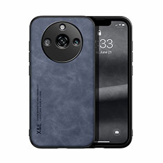 Coque Luxe Cuir Housse Etui DY1 pour Realme 11 Pro+ Plus 5G Bleu