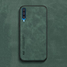 Coque Luxe Cuir Housse Etui DY1 pour Samsung Galaxy A50S Vert