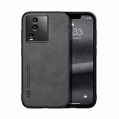 Coque Luxe Cuir Housse Etui DY1 pour Vivo iQOO Neo7 5G Noir