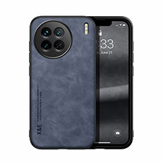 Coque Luxe Cuir Housse Etui DY1 pour Vivo X90 5G Bleu